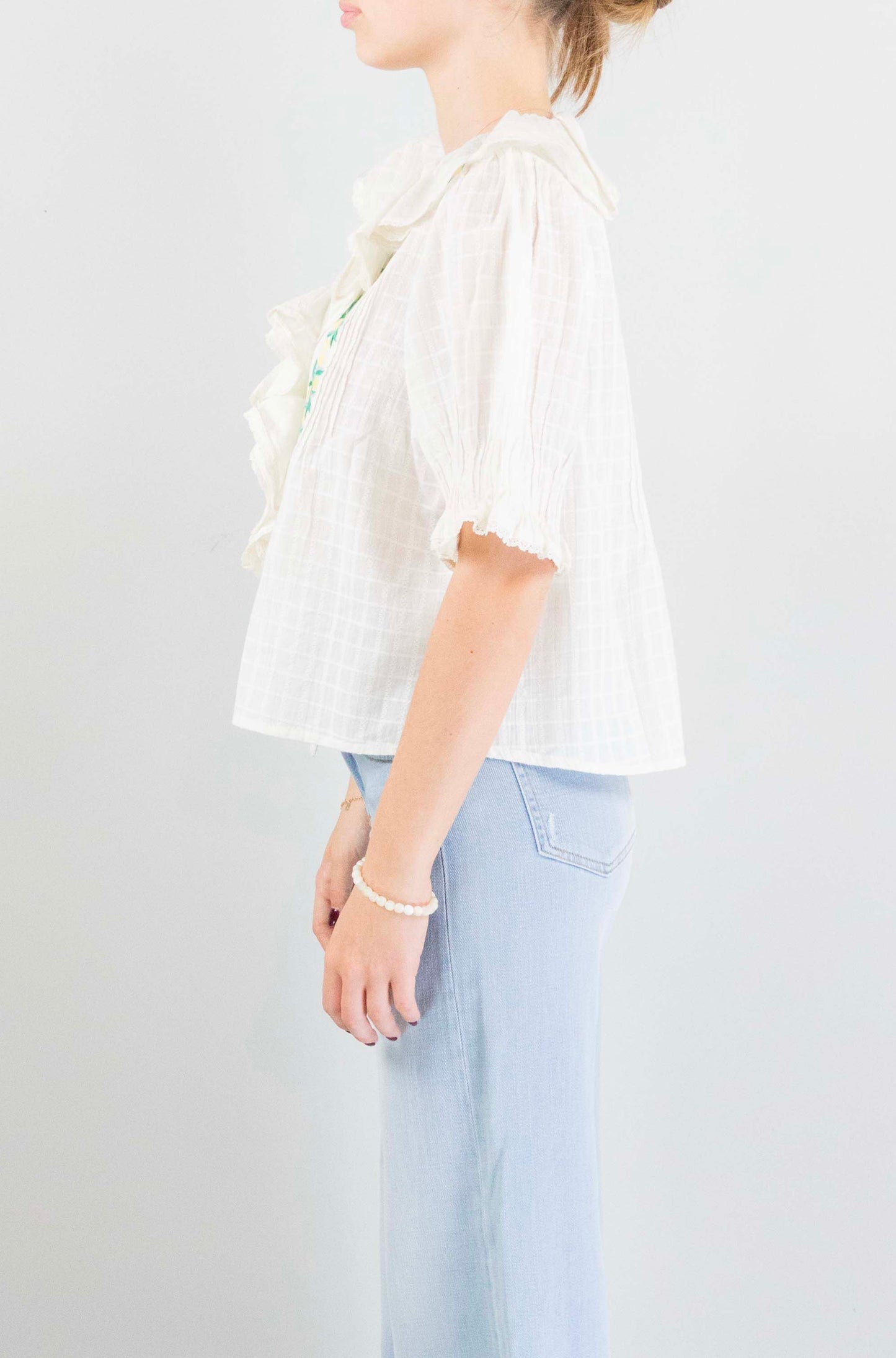 Top Louizon Ecru da Donna panis