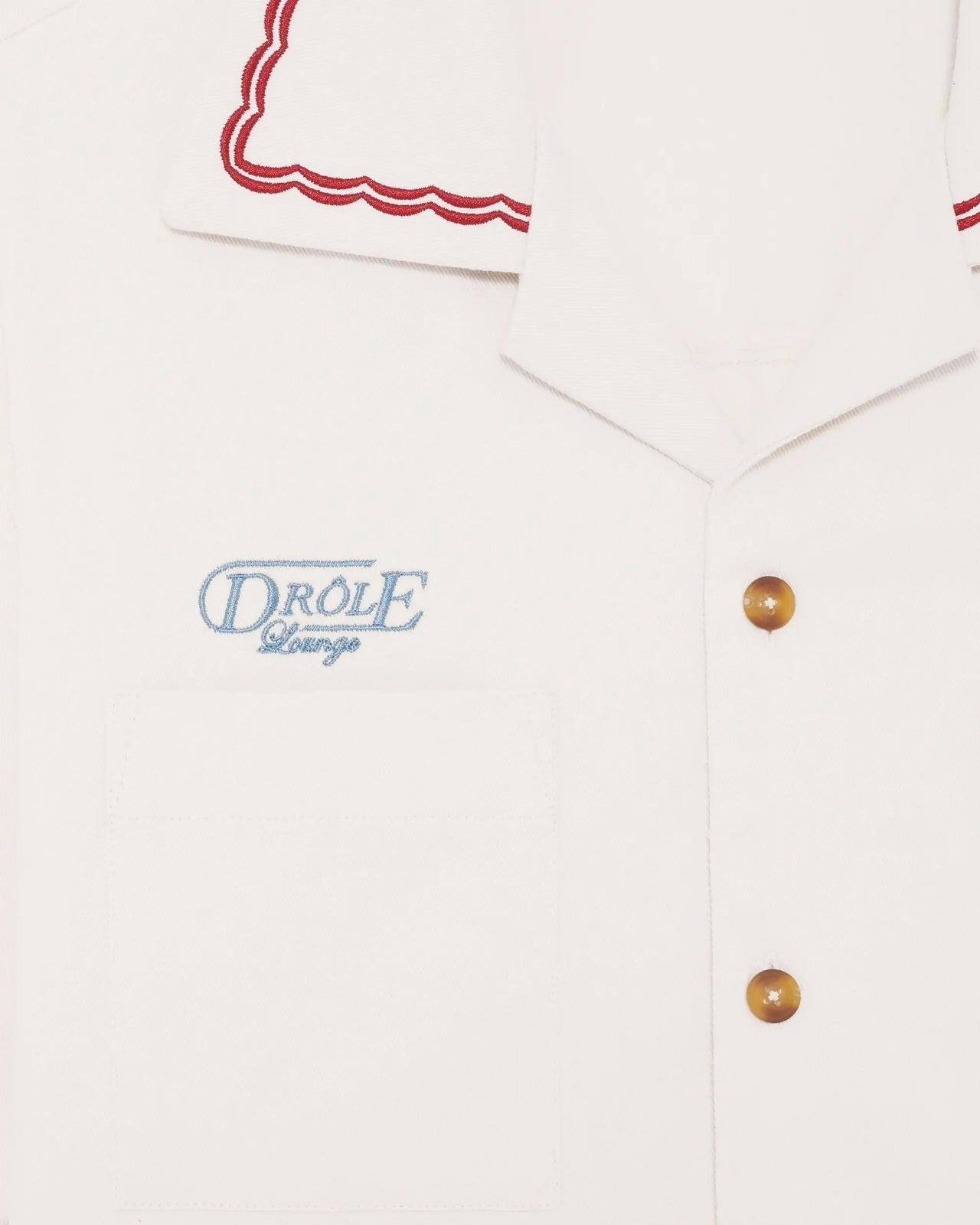 Camicia Drole De Monsieur off White da Uomo sh227 co215 ow