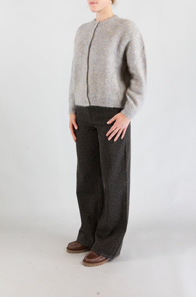 Gilet Des Petits Hauts Chardon Mouline da Donna ambre