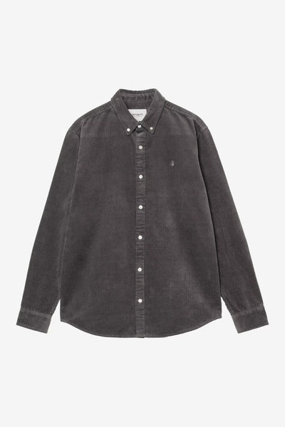 Camicia Carhartt Wip Graphite da Uomo i029958 madison cord