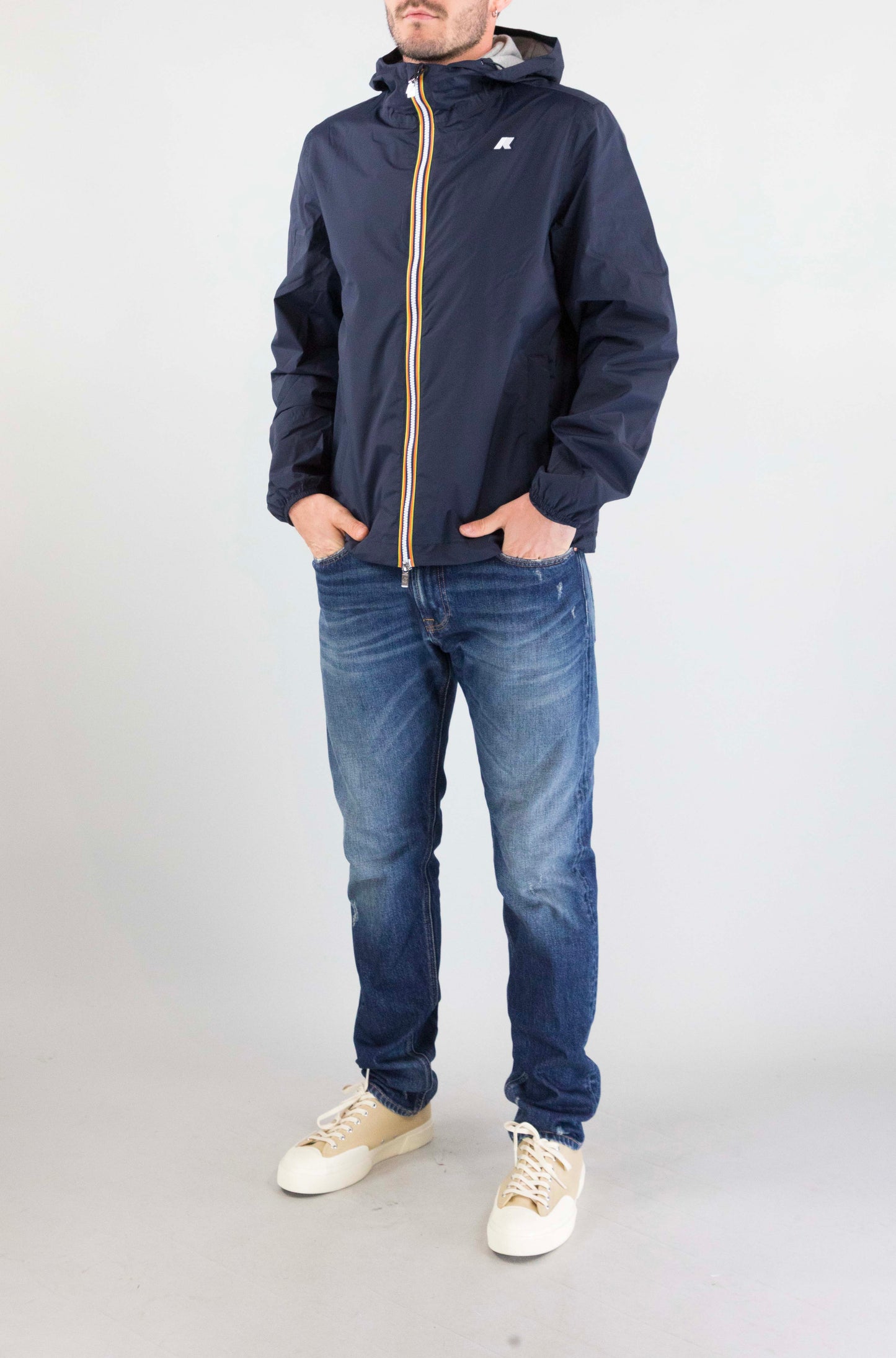 Giubbotto Kway K89 Blue Depth da Uomo k3123uw jack stretch