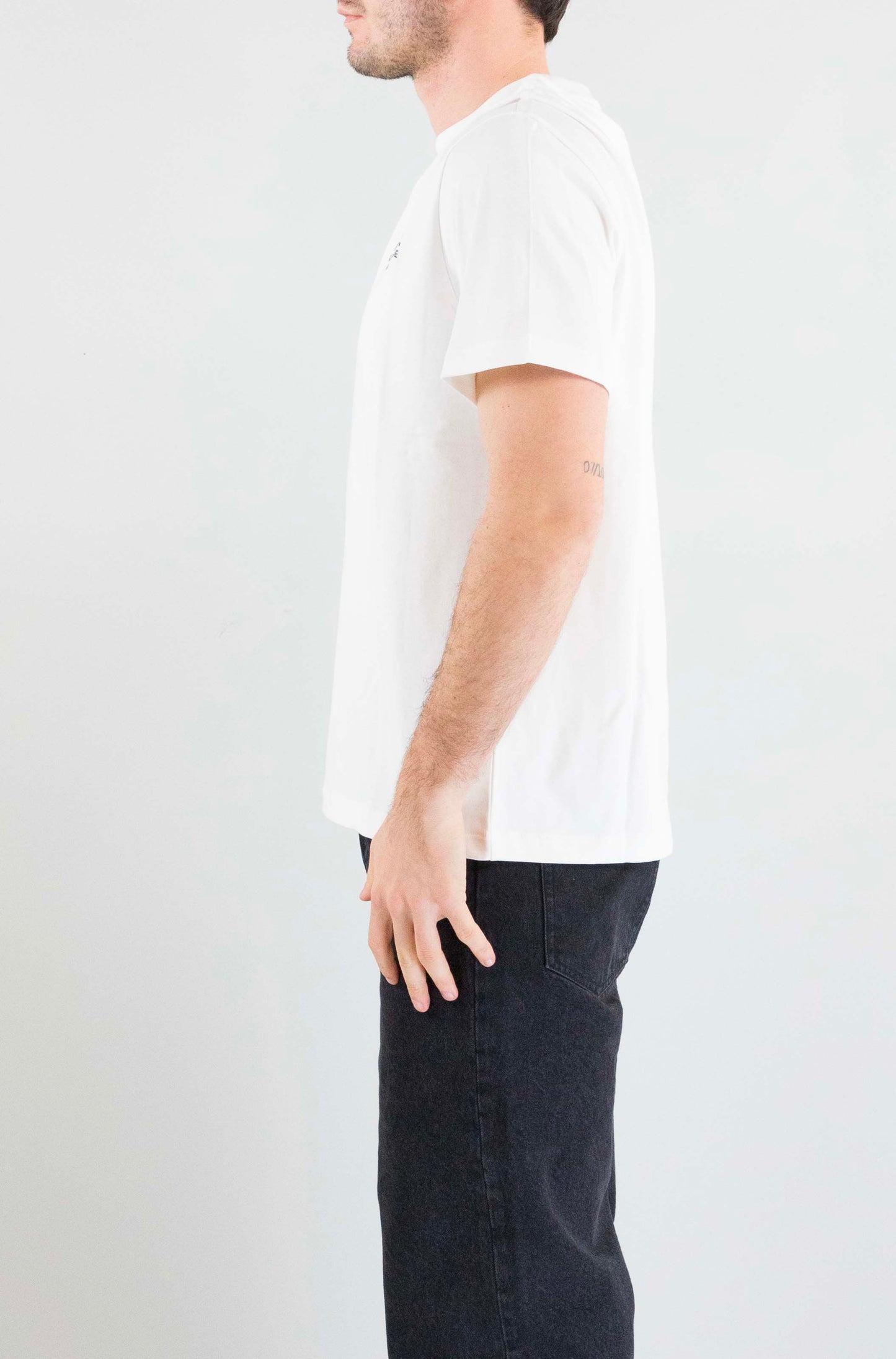 T-Shirt Apc Blanc Dark da Uomo cohbu m26388 standard rue madame gots