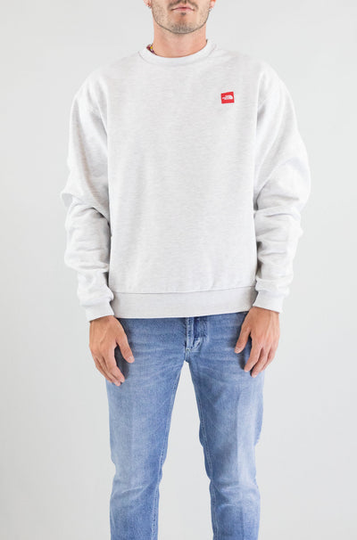Felpa The North Face Classic Grey  da Uomo nf0a8eg1e041 tnf rb