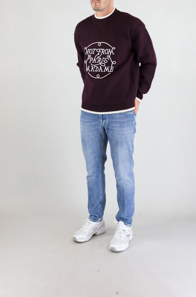 Maglia Drole De Monsieur Wine da Uomo po184 wo007 slogan