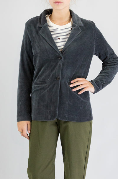 Giacca Nice Things Mid Grey da Donna wjx015