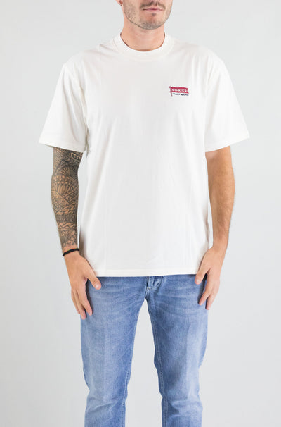 T-Shirt Dickies Egret da Uomo dk0a87qdc481