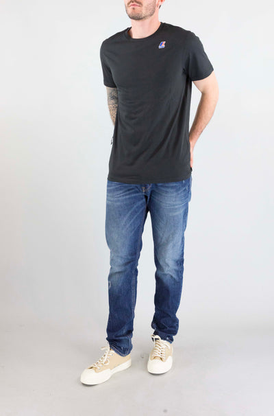 T-Shirt Kway Usy Black Pure da Uomo k7142kw leonide