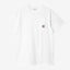 T-Shirt Carhartt Wip White da Uomo i030434 s/s pocket