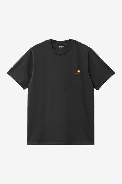 T-Shirt Carhartt Wip Raven da Uomo i029956 ss american script
