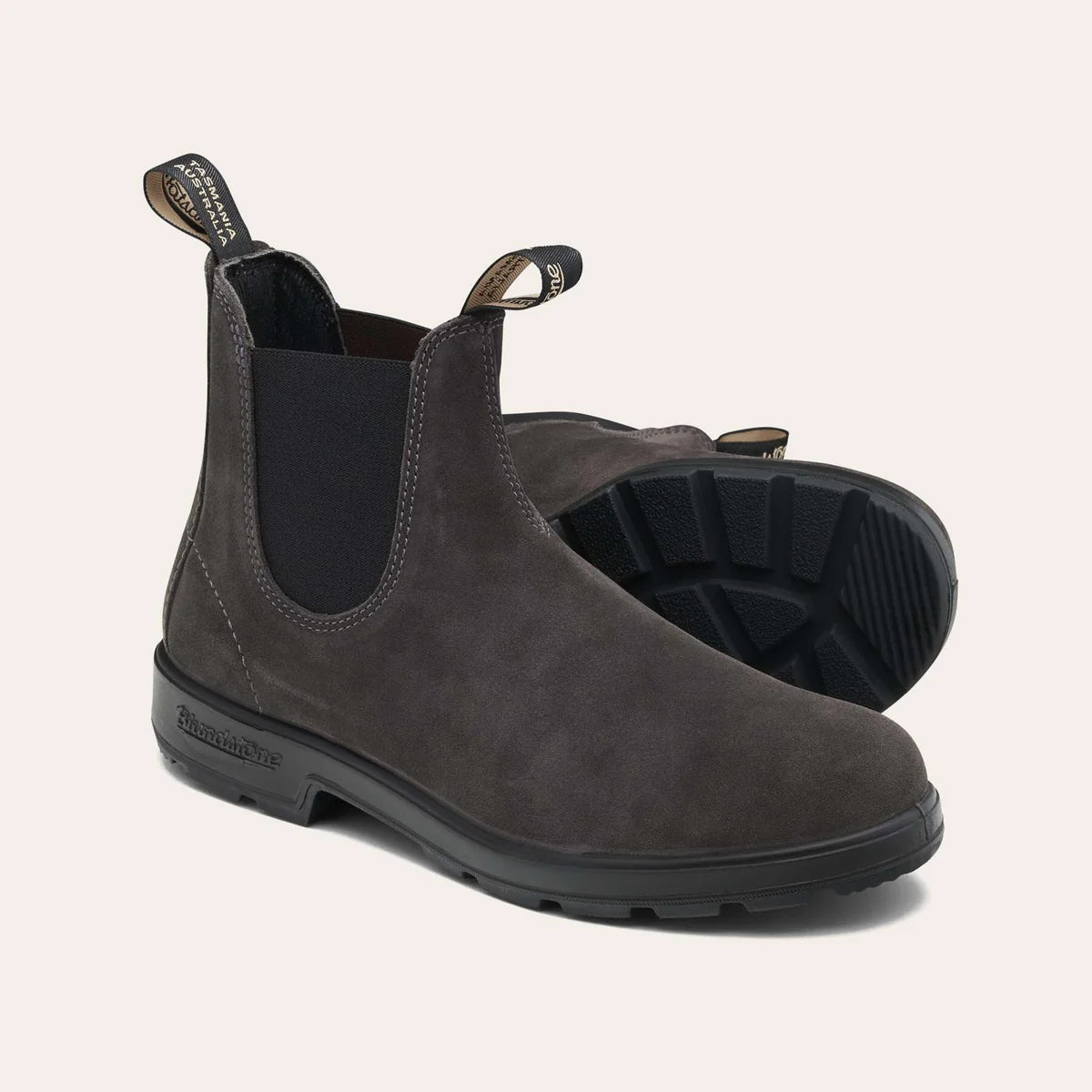 Scarpa Blundstone Dark Grey Suede da Uomo 2413