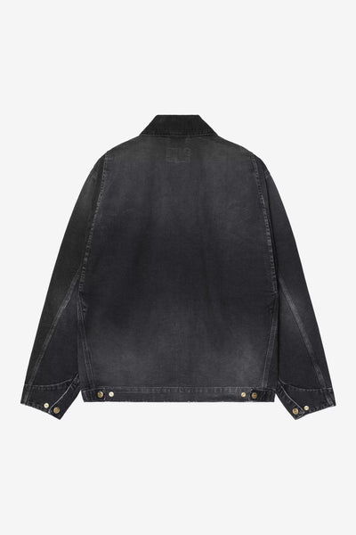 Giubbotto Carhartt Wip Black Destroy Wash da Uomo i035280 detroit OG