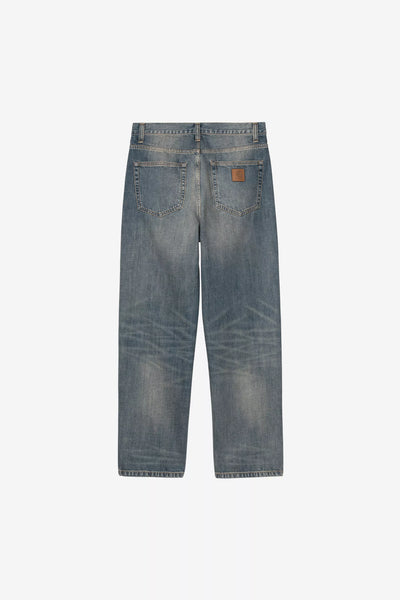 Jeans Carhartt Wip Blue Worn Used da Uomo i035879 aaron