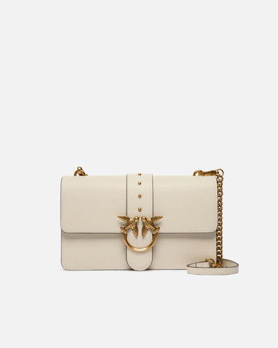 Borsa Pinko Beige da Donna love one classic st cl vitello seta