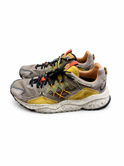 Scarpa Flower Mountain Mud Dark Brown Acid da Uomo 2019509 4d96 yamabushi suede nylon