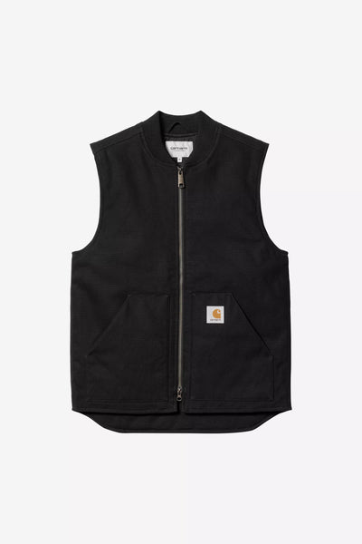 Gilet Carhartt Wip Black Rigid da Uomo i035695 classic vest