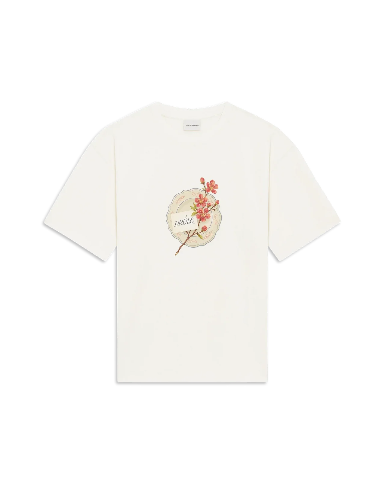 T-Shirt Drole De Monsieur Off White da Uomo drole porcelaine ts329 co248