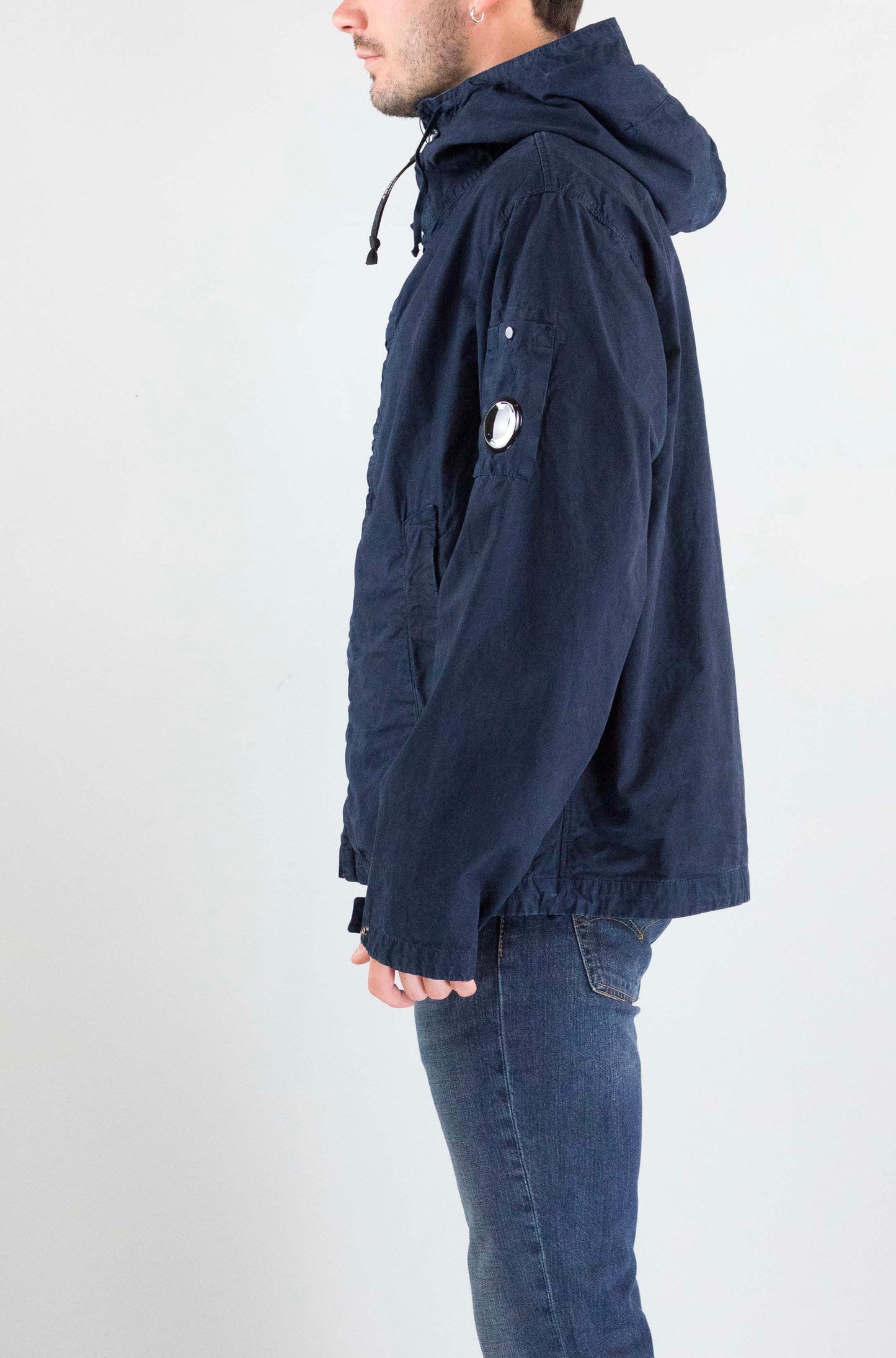 Giubbotto Cp Company Navy da Uomo 20cmow75a110324g