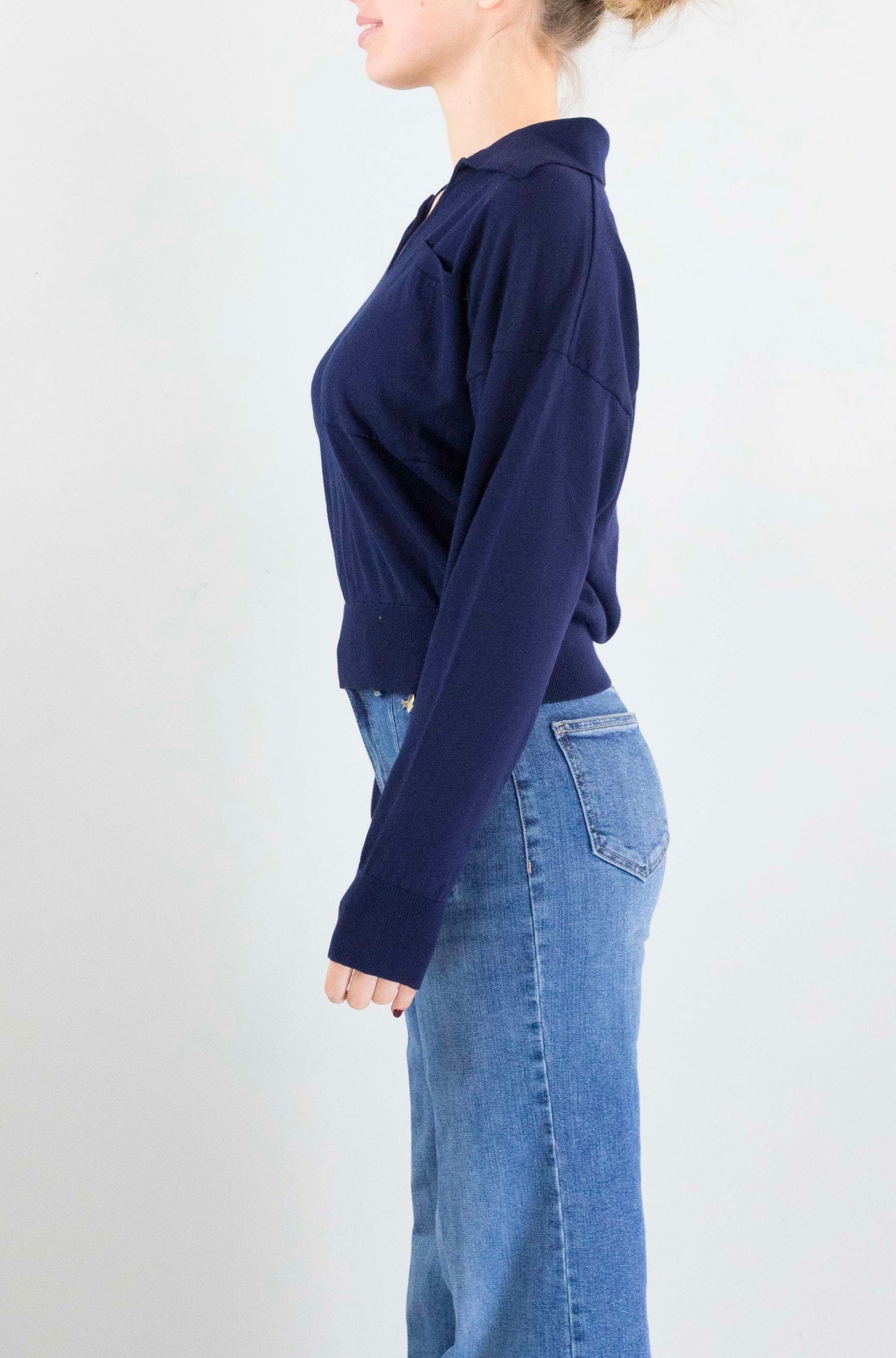 Polo Floor Navy da Donna m28916