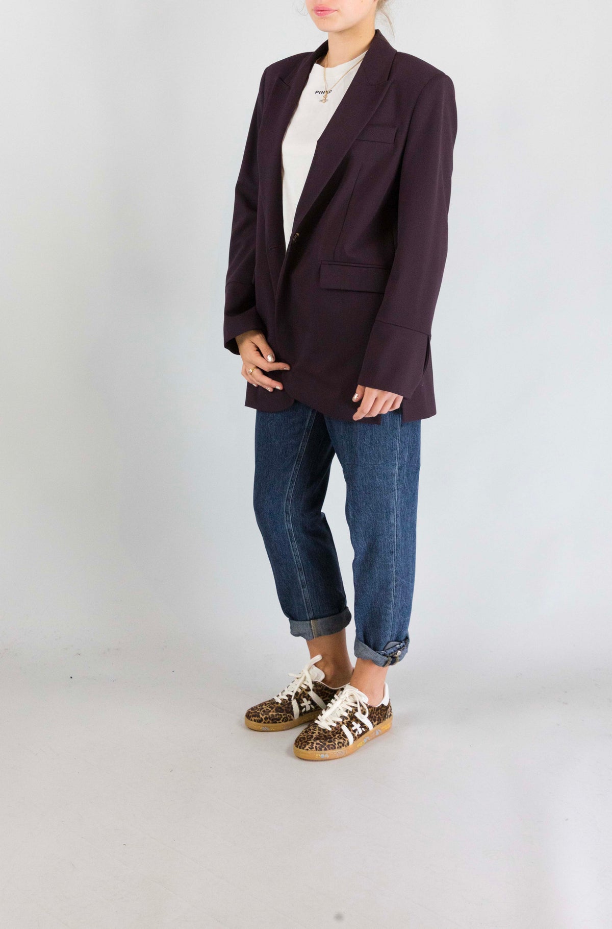 Giacca Pinko Bordeaux da Donna camut