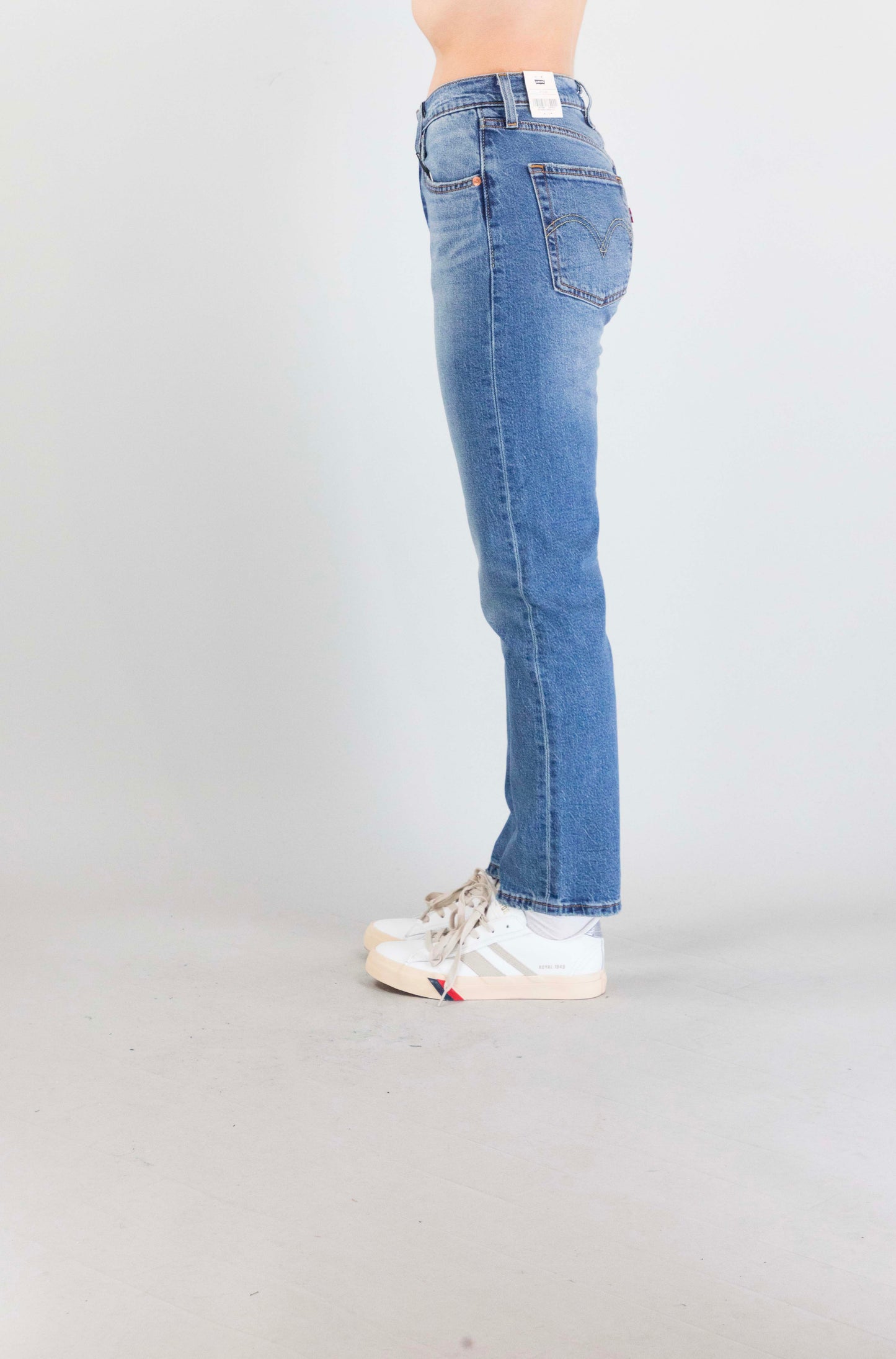 Jeans Levis  Roaming On Two da Donna a8746 0005 501 crop lightweight
