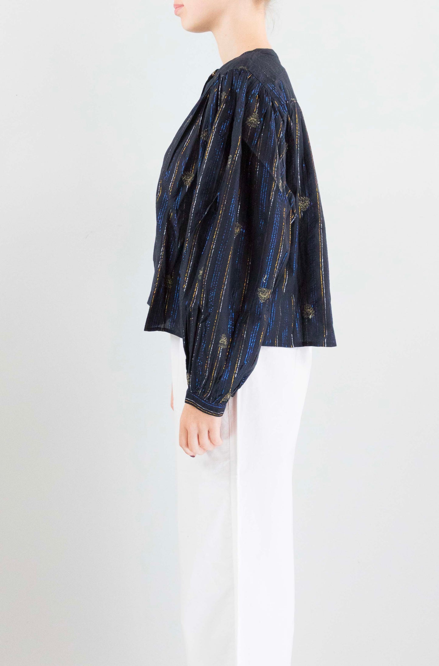 Camicia Maison Hotel Nero da Donna starry night caroline