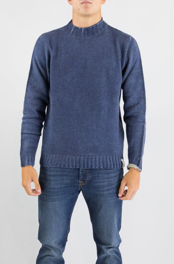 Maglia Bob Blu Beige da Uomo belfast