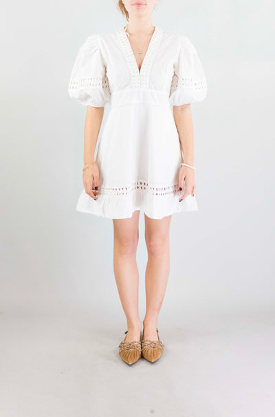 Abito Scarlett Poppies Crispy White da Donna olga