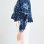 Camicia Maison Hotel Ocean Ink da Donna shibori dreams sora