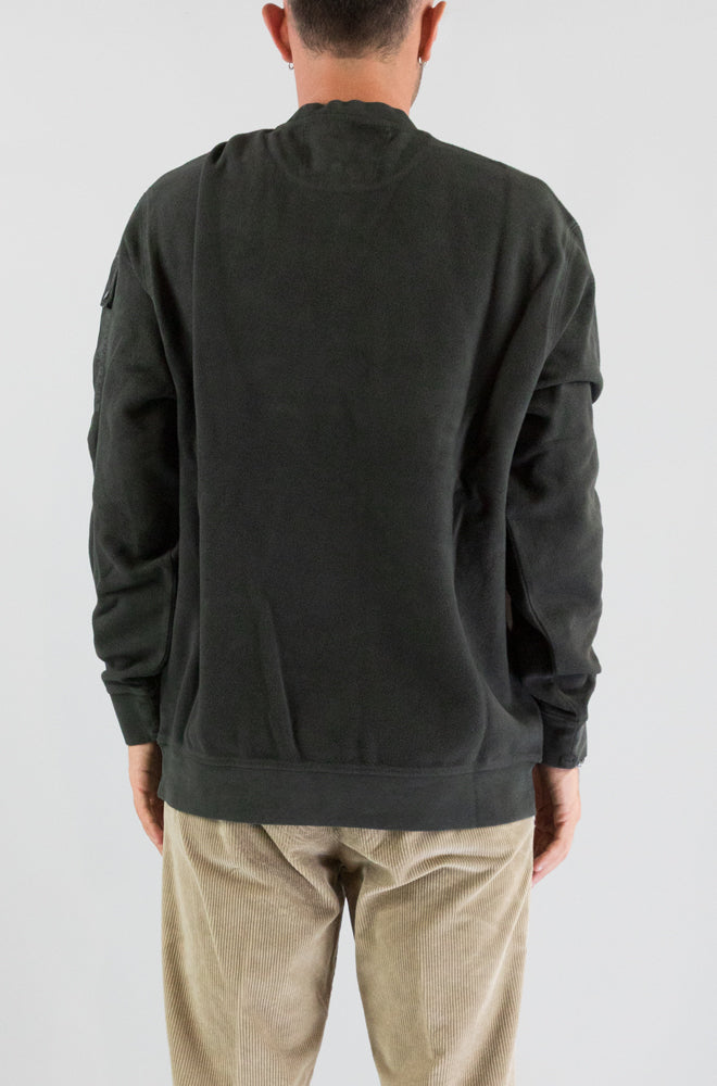Felpa Cp Company Raven da Uomo 21cmss192a 006614g