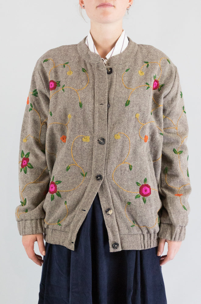 Bomber Francesca B Avorio Marrone da Donna gia bomber ram v4