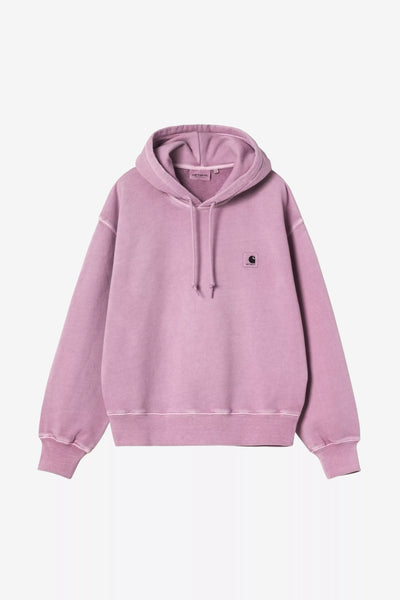 Felpa Carhartt Wip Gentle Purple da Donna i032741 hooded nelson sweat