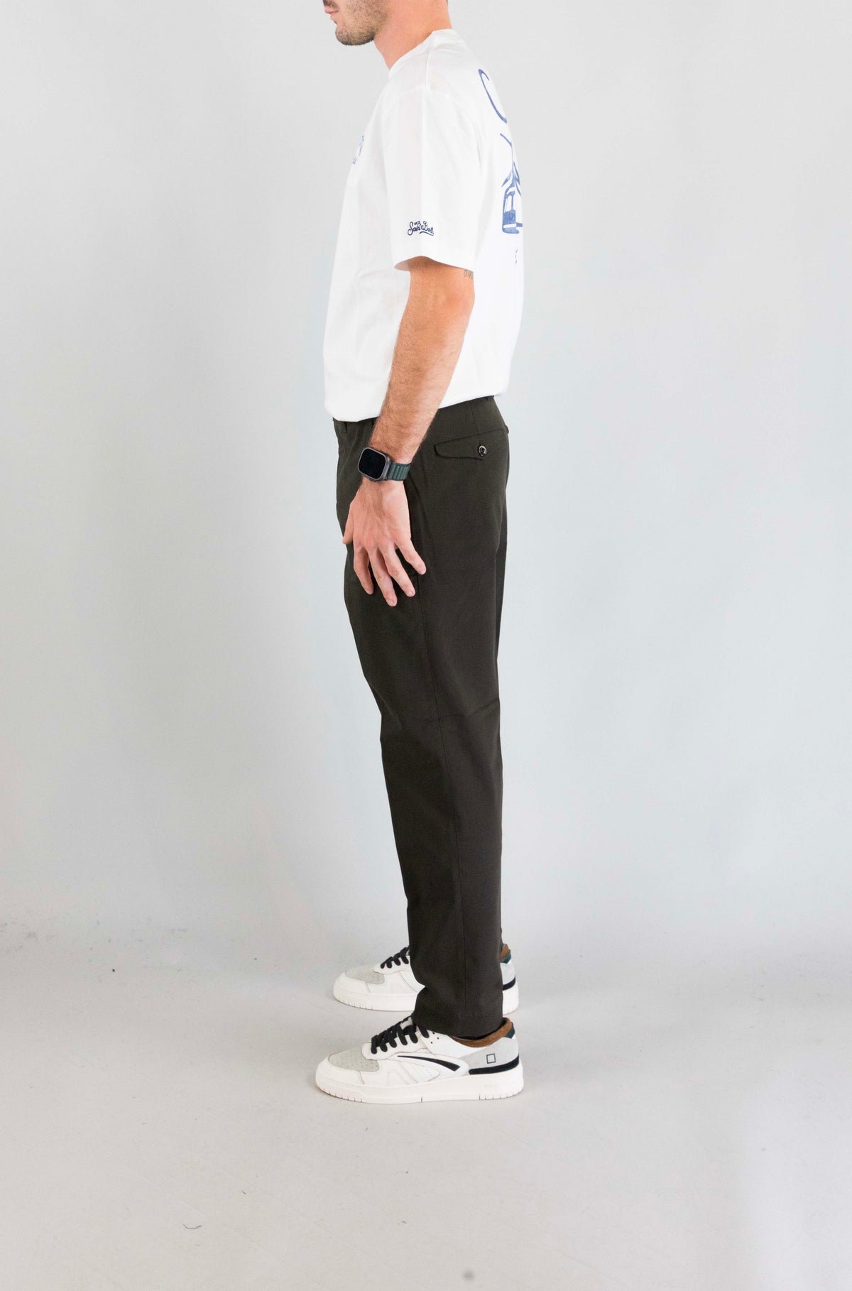 Pantalone Nine In The Morning Moro da Uomo giove piatto slim