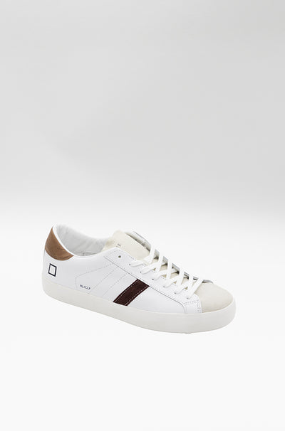 Scarpa Date White Cuoio da Uomo hill low calf