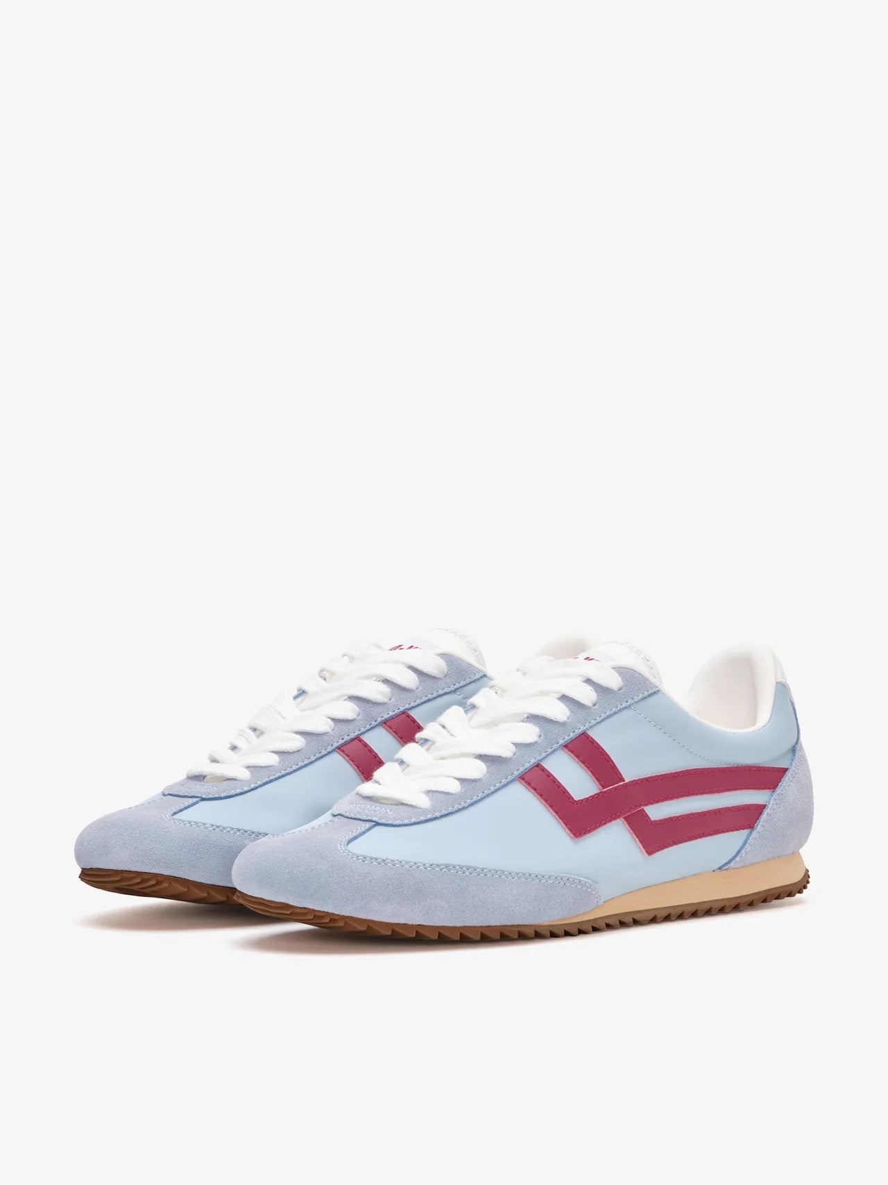 Scarpa Pro Keds Sky Blue Red da Donna r7226slw racer 77