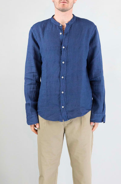 Camicia Roy Roger’S Blue Navy da Uomo rru404p4220569 c0048