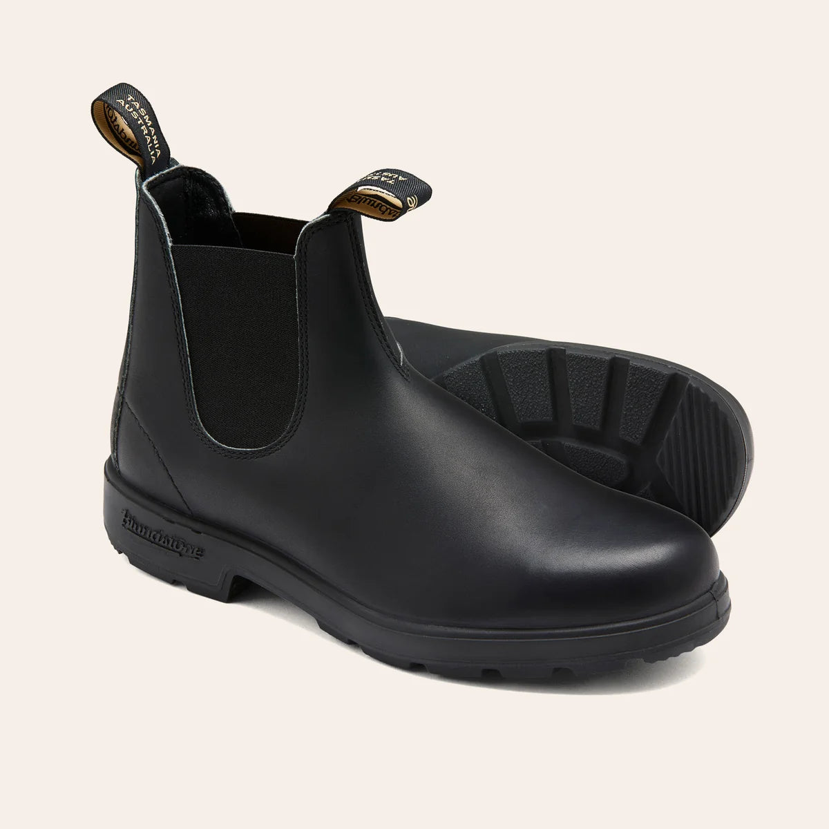 Scarpa Blundstone Black Leather da Uomo 510