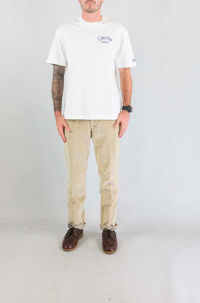 T-Shirt Mc2 Saint Barth 01295m Courma Mono da Uomo johnny raw