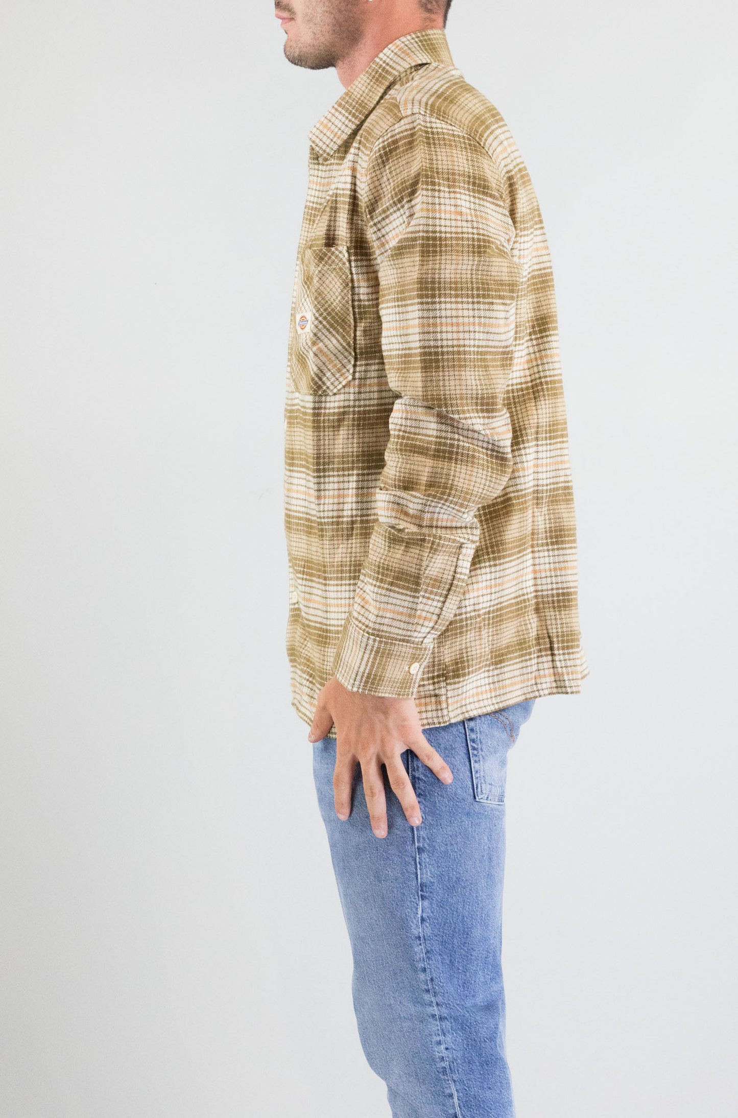 Camicia Dickies Wood Ash da Uomo dk0a8653l17
