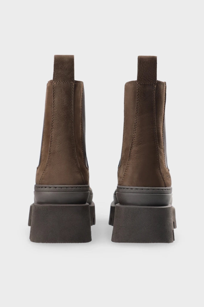 Scarpa Copenhagen Studios Chocolate da Donna chelsea boot CPH686 nabuc chocolate