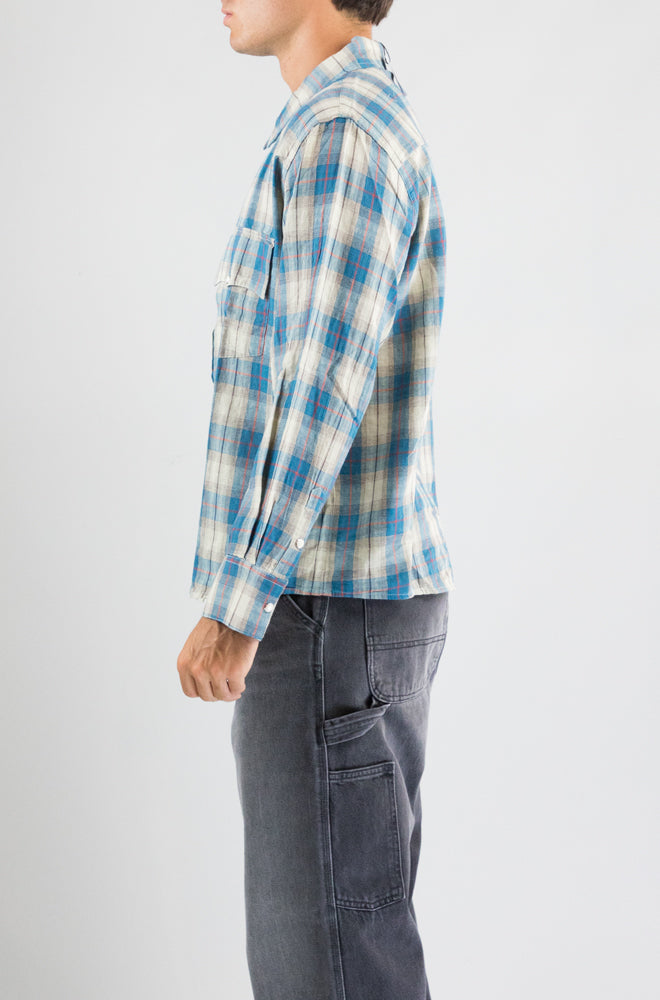 Camicia Found Blue da Uomo sr01012