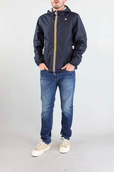 Giubbotto Kway B1a Blue Depth Beige Lt da Uomo k2124ew jake plus