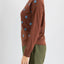 Maglia Nice Things Chestnut da Donna wkx037