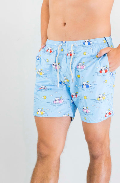 Costume Mc2 Saint Barth Snoopy Chill da Uomo lighting ultralight