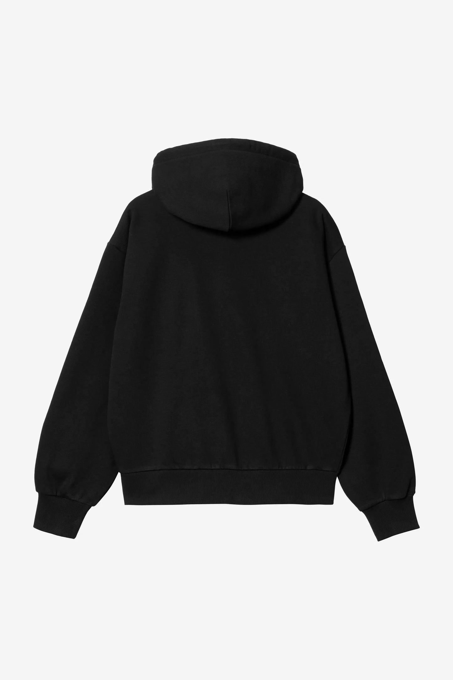 Felpa Carhartt Wip Black Silver da Donna i032642 hooded casey