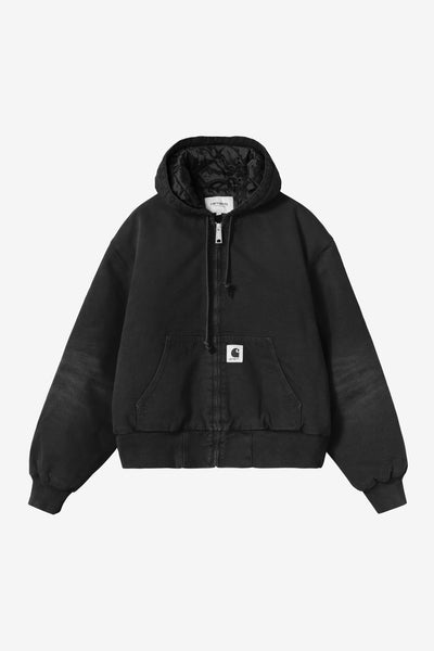 Giubbotto Carhartt Wip Black Stone Canvas da Donna i035673 og active