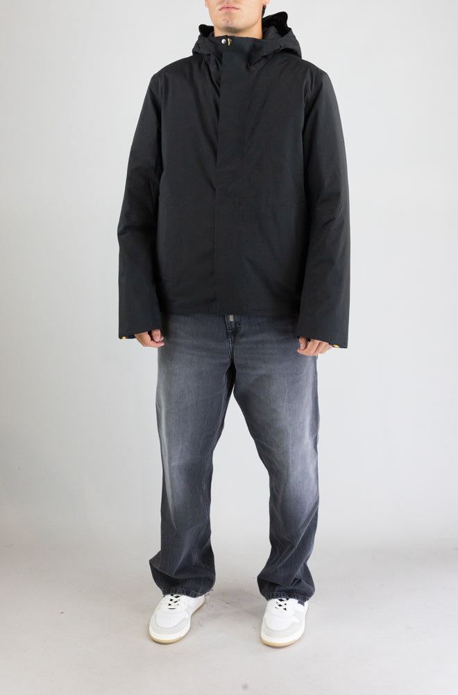 Giubbotto Kway At0 Black da Uomo k7132bw jacken bonded