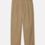 Pantalone Universal Overall C Beige da Uomo ptf05 twill tuck tapered