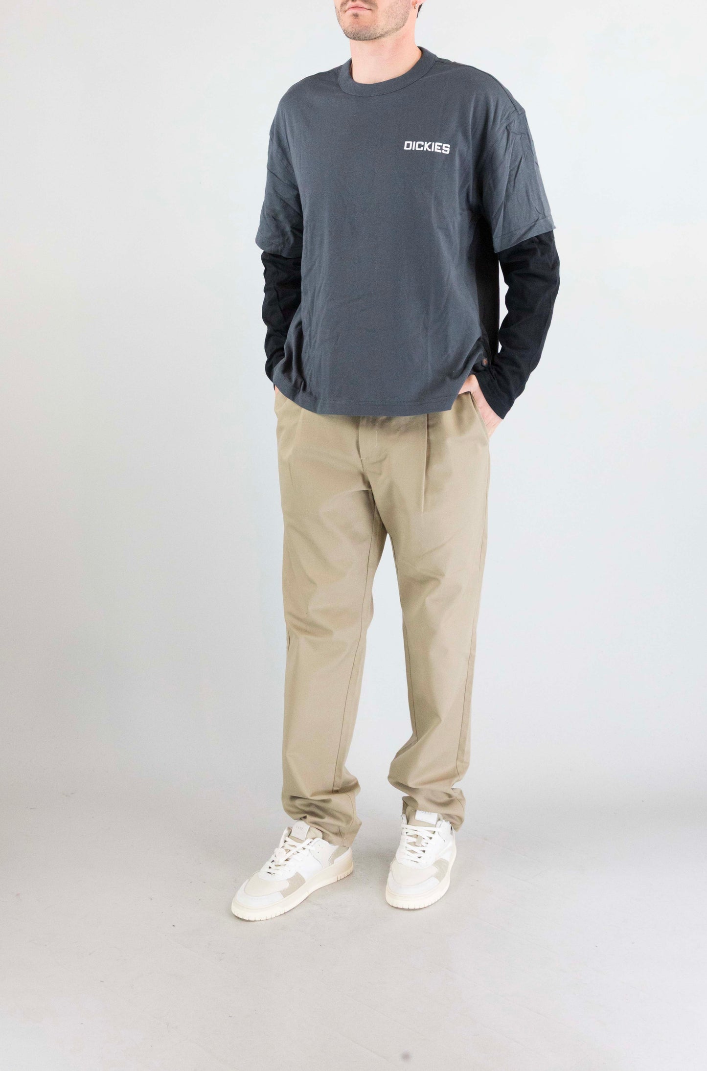 T-Shirt Dickies Black da Uomo dk0a88jfblk payson