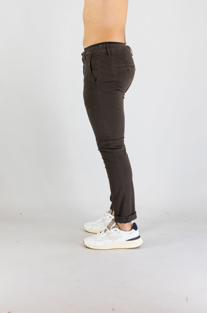 Pantalone Dondup Chocolate da Uomo up235 rse032u ptd gaubert