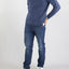 Maglia Bob Blu Beige da Uomo belfast